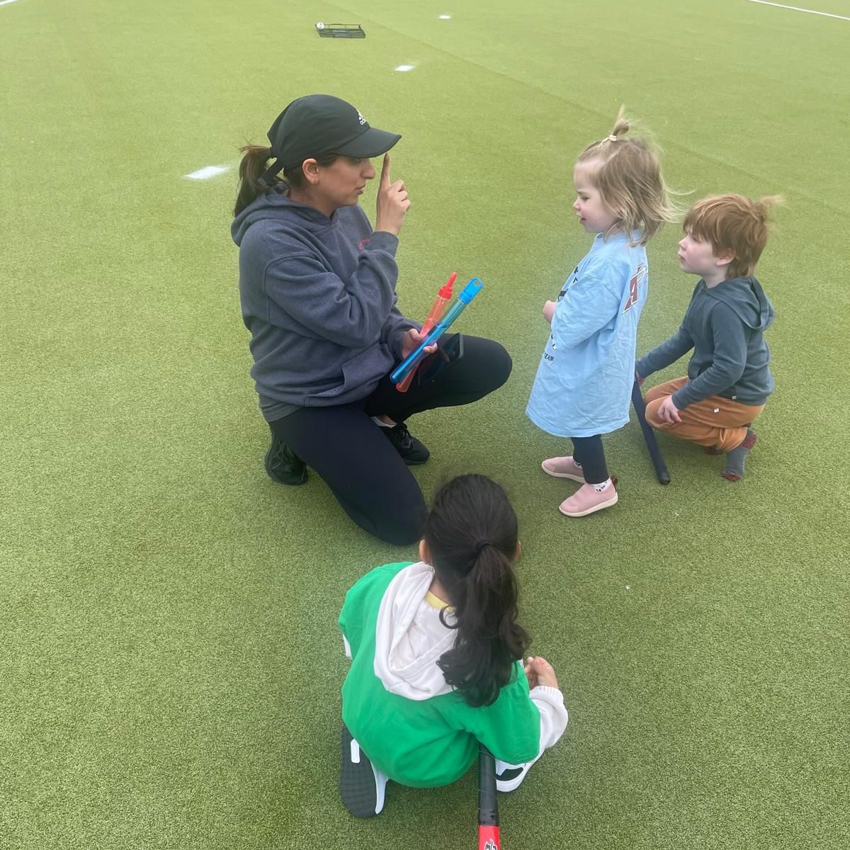 Coach Manreet of our Tots Program!